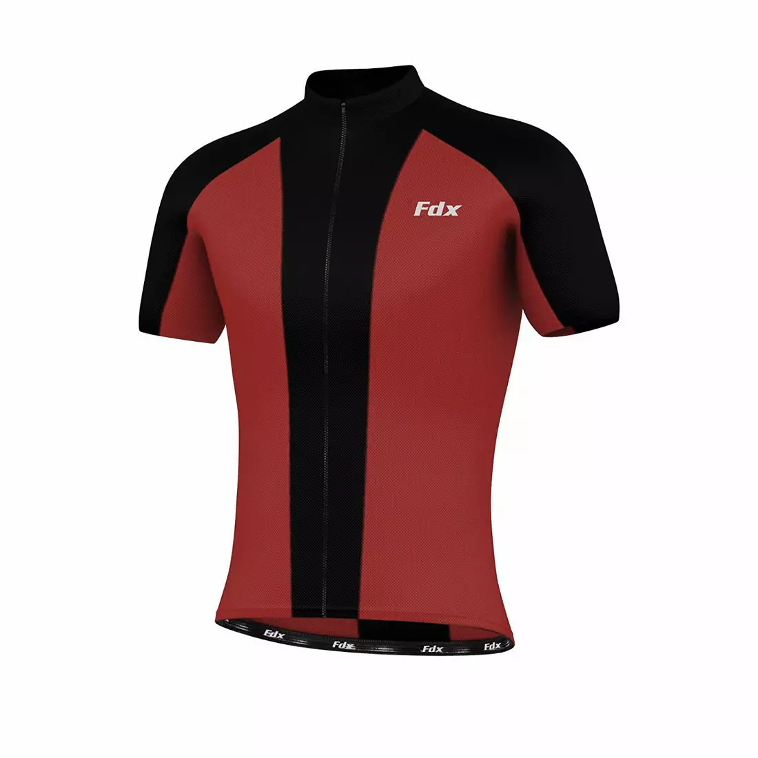Cyklistický dres FDX 1080, černo-červený