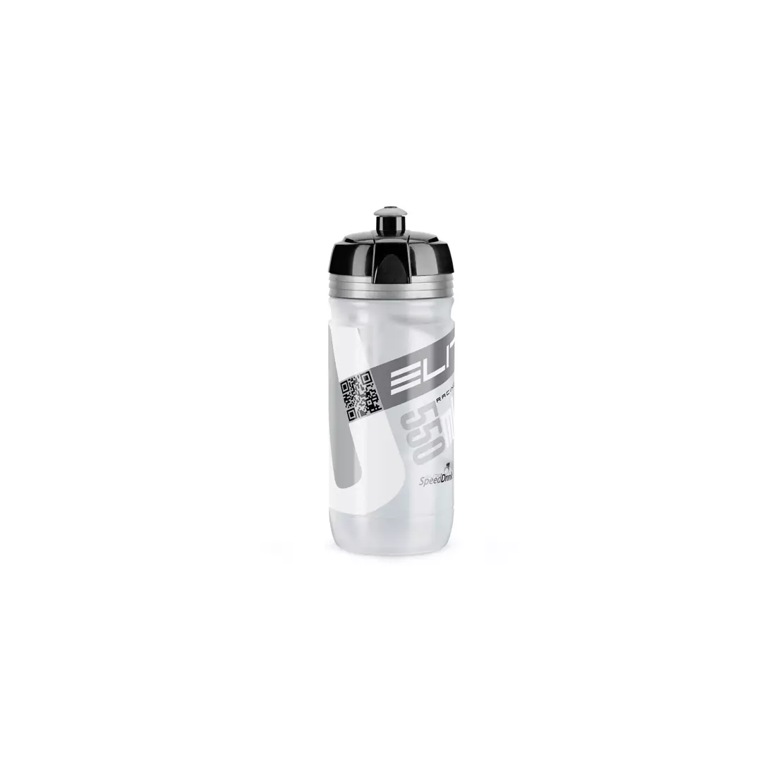 ELITE láhev Corsa EL00914165 šedo-stříbrné logo, 550 ml SS19