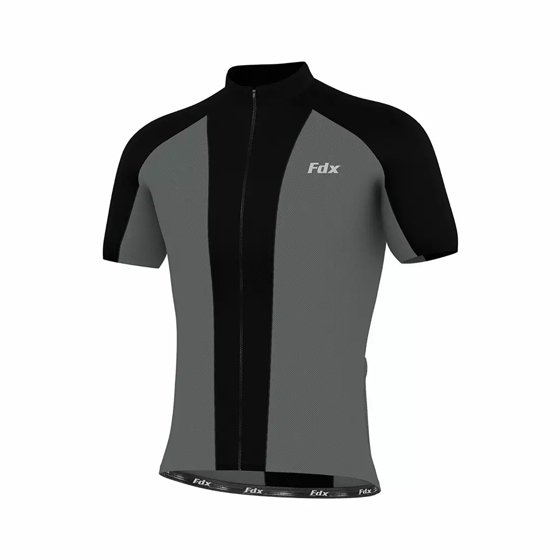 FDX 1080 cyklistický dres, černý a šedý