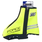 FORCE 90596 - silniční návleky na boty, 2mm neopren, barva: fluor