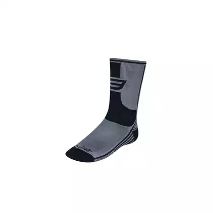 FORCE LONG PLUS ponožky 900951-900961 šedo-černé