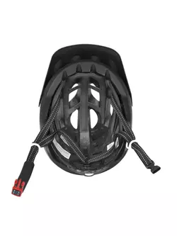 FORCE RAPTOR cyklistická helma Černá