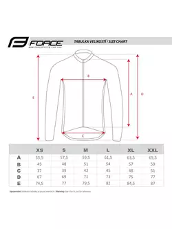 FORCE X80 lightweight cycling jacket X80 SOFTSHELL, Černá 90005