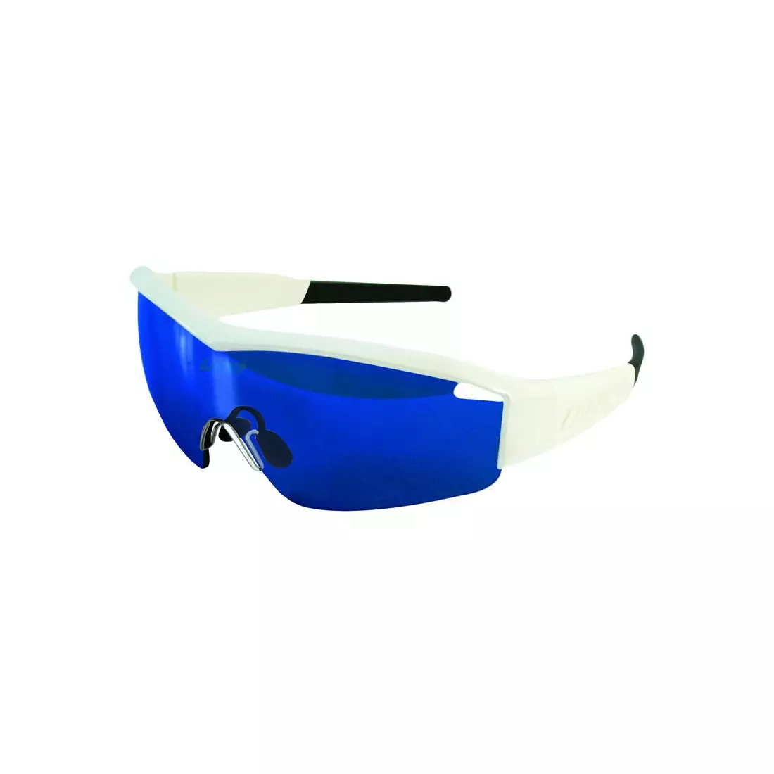 LZR-OKL-SOLD-GLWH Brýle LAZER SS17 SOLID STATE1 Lesklá bílá (kouřově-modrá REVO. Žluto-modrá zrcadlo. Čirá)