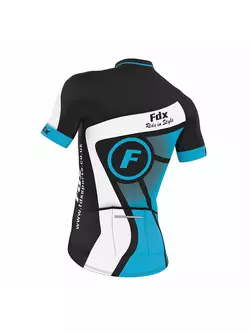 Letní cyklistický set FDX 1020: dres + náprsní šortky, černo-modré