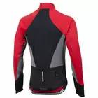 PEARL IZUMI ELITE PURSUIT zimní softshellová cyklistická bunda, černo-červená 11131606-3dm