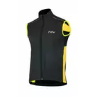 Pánská cyklistická vesta FDX 1510, černá a žlutá