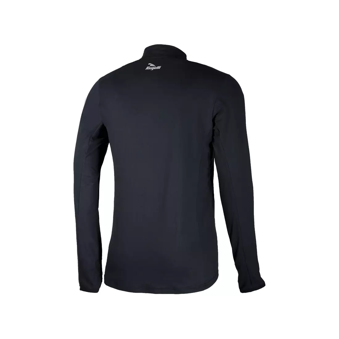 ROGELLI CAMPTON 2.0 černé běžecké tričko s dlouhým rukávem