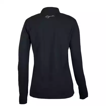 ROGELLI CARINA 2.0 dámské běžecké tričko s dlouhým rukávem, Černá