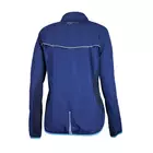 ROGELLI RUN BRIGHT 840.864 - dámská běžecká bunda, modrá