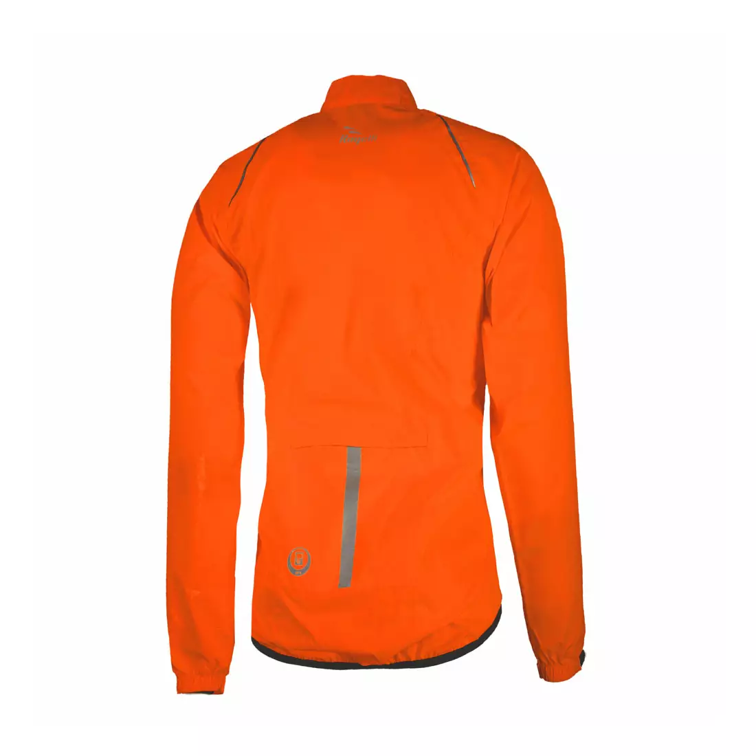 ROGELLI TELLICO nepromokavá cyklistická bunda, fluorová oranžová