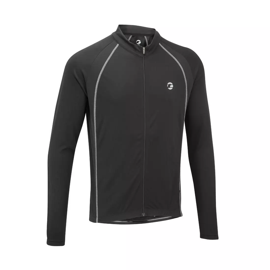 TENN OUTDOORS Pánský cyklistický dres Sprint s dlouhým rukávem, černý