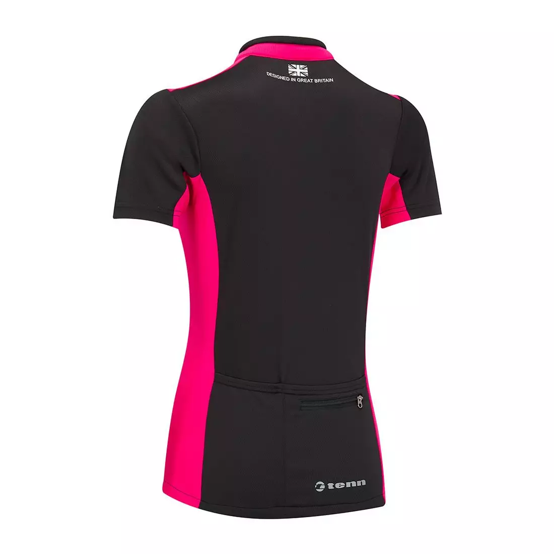 TENN OUTDOORS dámský cyklistický dres Coolflo, černo-růžový