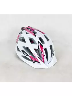 UVEX cyklistická přilba AIR WING, bílá a růžová