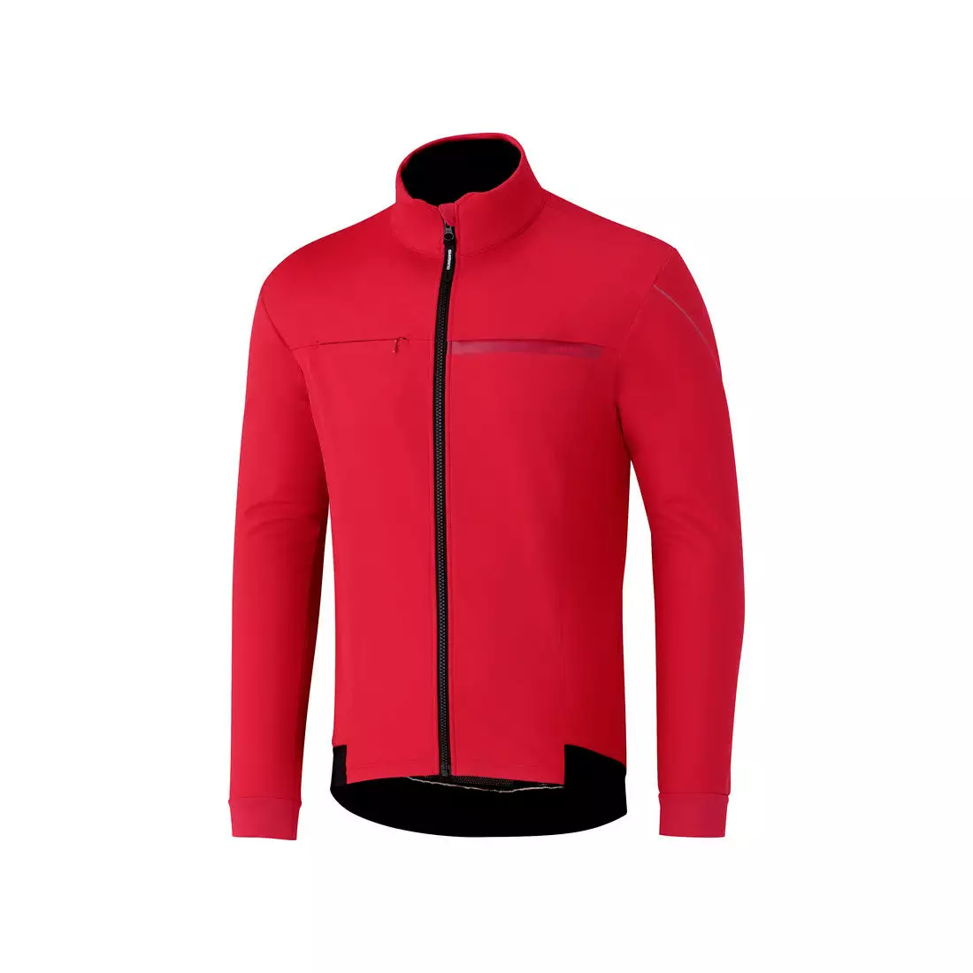 Zimní cyklistická bunda SHIMANO WINDBREAK, červená ECWJAPWQS22