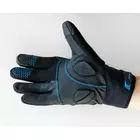 Zimní cyklistické rukavice SHIMANO WINDSTOPPER, černé ECWGLBWNS25ML