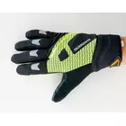 Zimní cyklistické rukavice SHIMANO WINDSTOPPER, černo-fluorové ECWGLBWNS25MZ